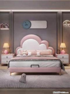 佛山大厂货，高质量仿真皮，实木床边，高密度海绵，带实木床板，全新包装，特价处理 - 齐齐哈尔28生活网 qqhr.28life.com